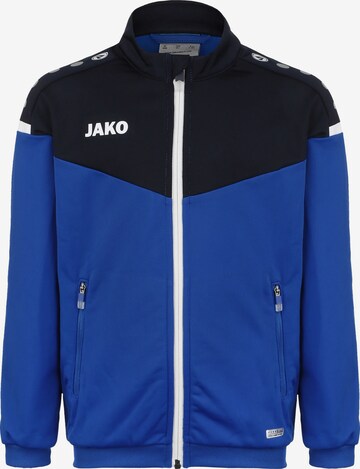 JAKO Athletic Jacket in Blue: front