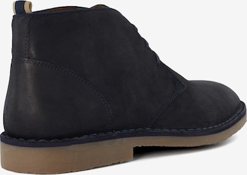 Dune LONDON - Botines chukka en azul