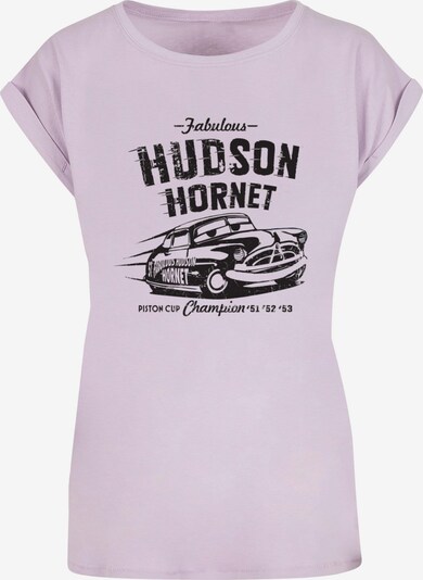 ABSOLUTE CULT T-Shirt 'Cars - Hudson Hornet' in orchidee / schwarz, Produktansicht