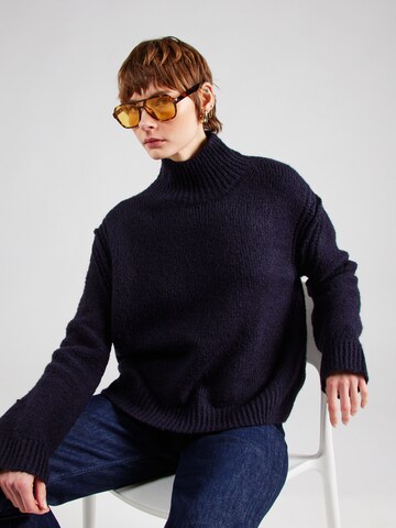 TOPSHOP Свитер в Синий: спереди