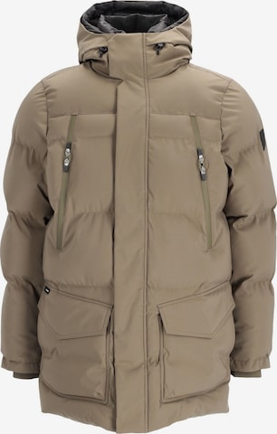 CHASIN' Jacke ' Explorer Tech ' in Beige: Vorderseite