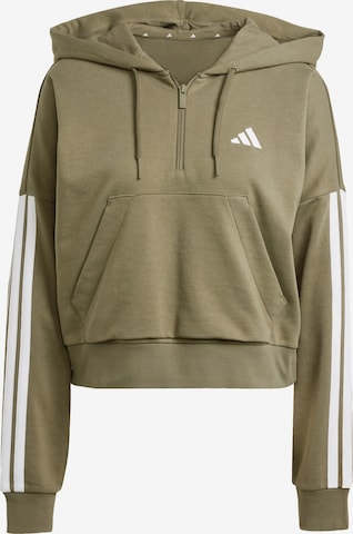 Hanorac sport 'Essentials' de la ADIDAS SPORTSWEAR pe verde: față