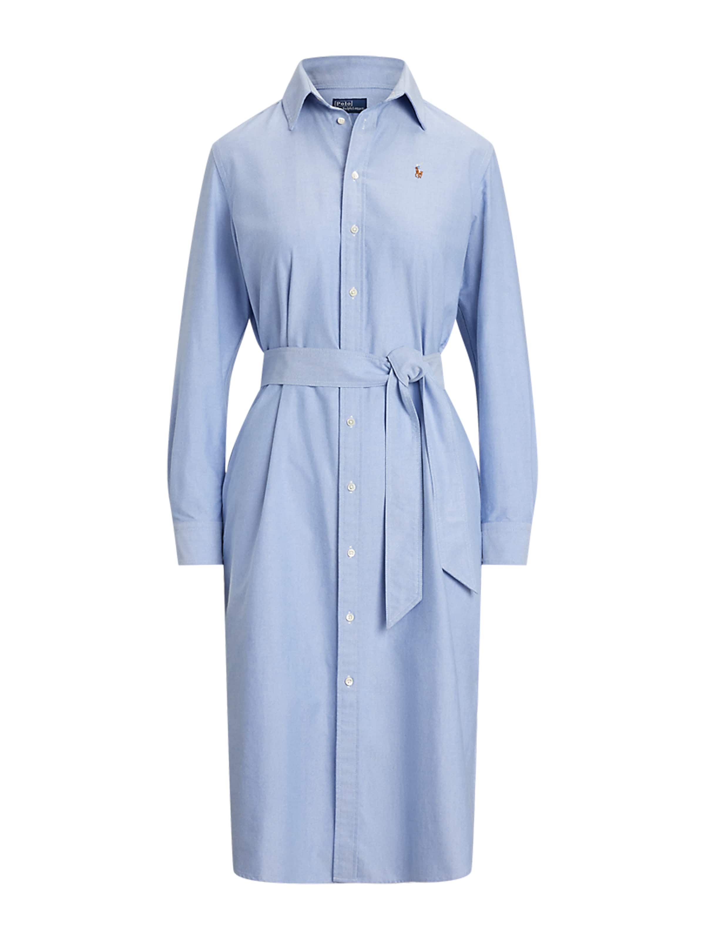 Polo Ralph Lauren Shirt dress in Blue: front