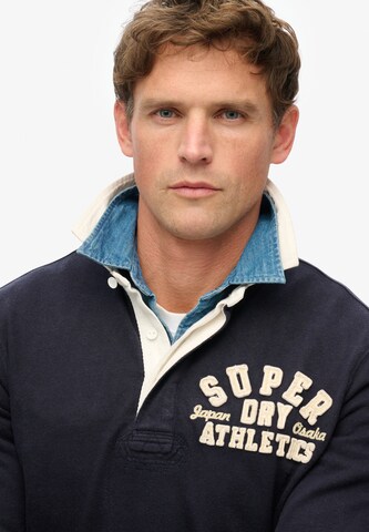 Superdry Shirt 'Athletic' in Blauw