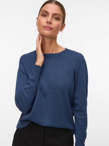 VERO MODA Sweater 'VMSILJE' in Blue: front