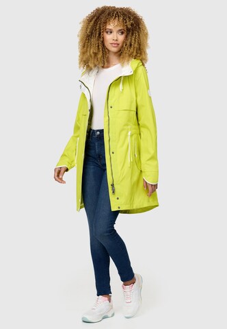 NAVAHOO Between-seasons parka 'Xankaa' in Green