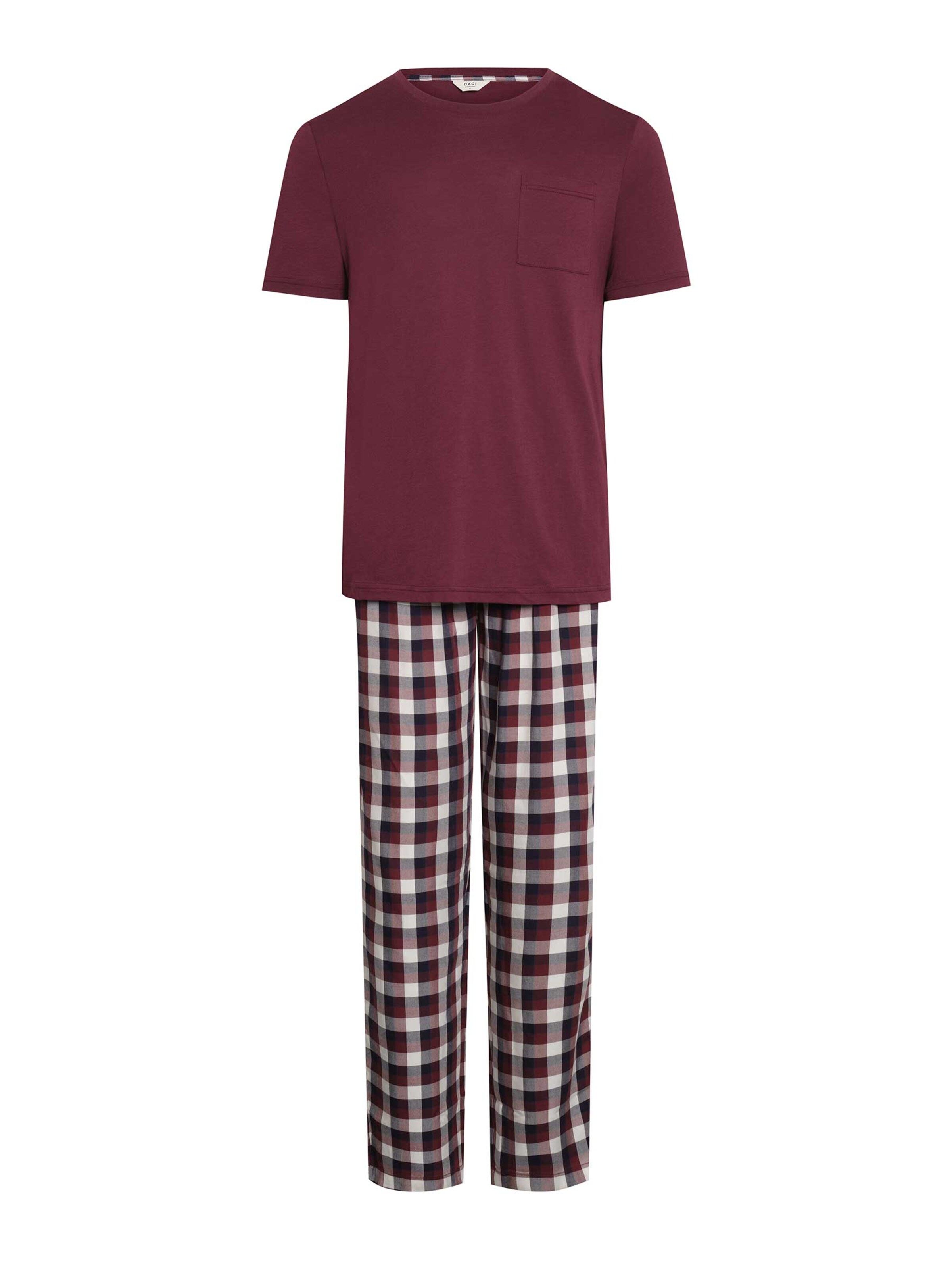 Dagi Πιτζάμα μακριά σε κόκκινο: μπροστά