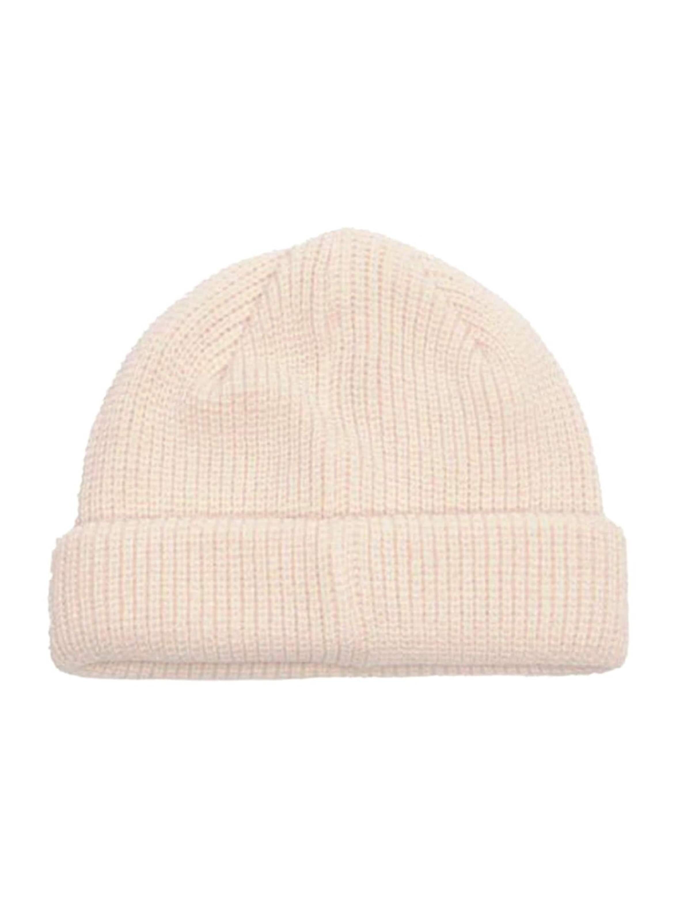 Berretto 'Micro Beanie Blanc De Blanc' di Obey in bianco