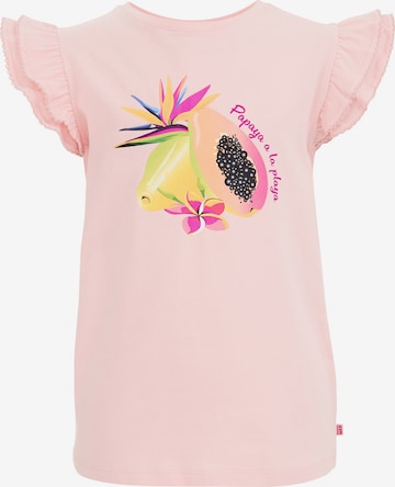 WE Fashion T-shirt i rosa: framsida