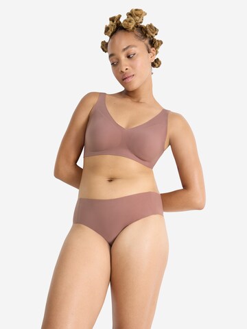 SLOGGI Boyshorts 'ZERO Feel 2.0' in Brown