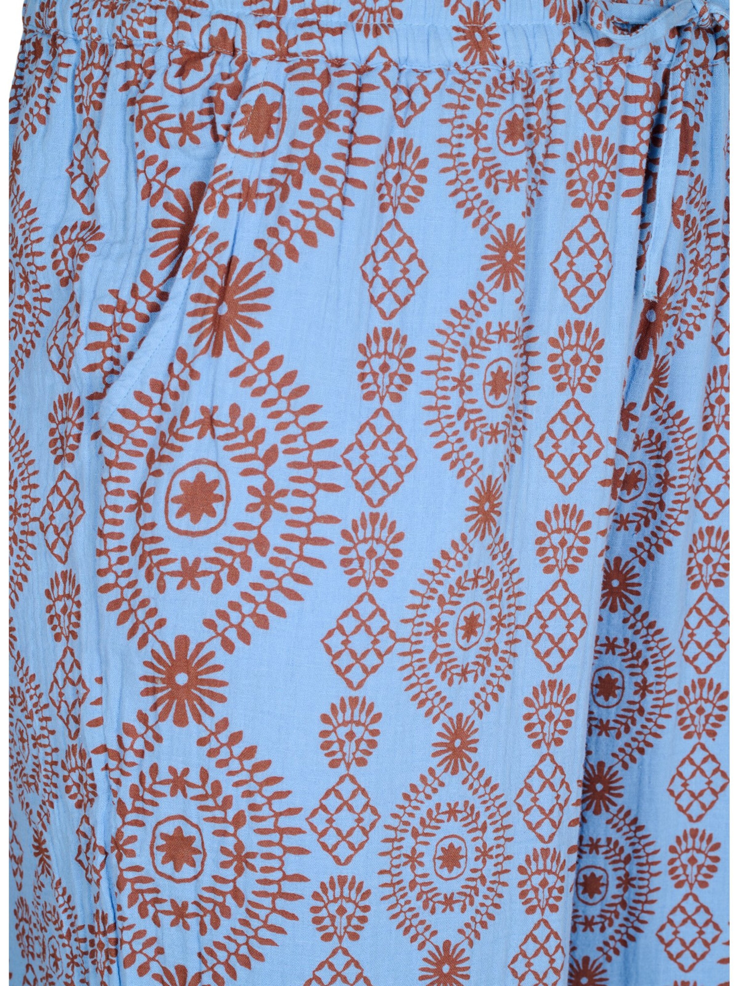 Zizzi Bő szár Nadrág 'Viva' - kék