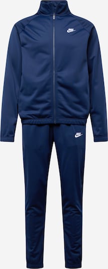 Nike Sportswear Облекло за бягане в нейви синьо / бяло, Преглед на продукта