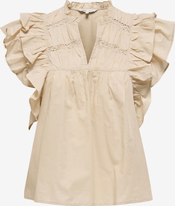 ONLY - Blusa 'ONLSunny' en beige: frente