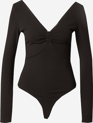 GUESS Shirt Bodysuit 'Evelina' in Black: front