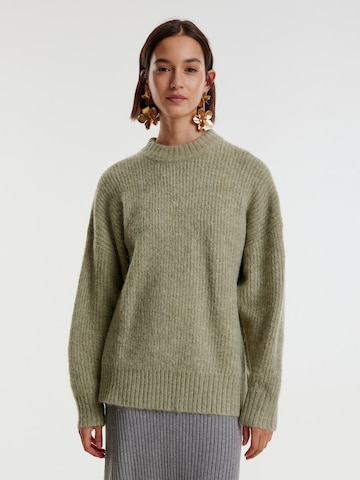 Pull-over oversize 'Luca' EDITED en vert : devant