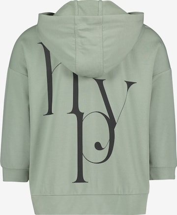 Betty Barclay Zip-Up Hoodie in Green