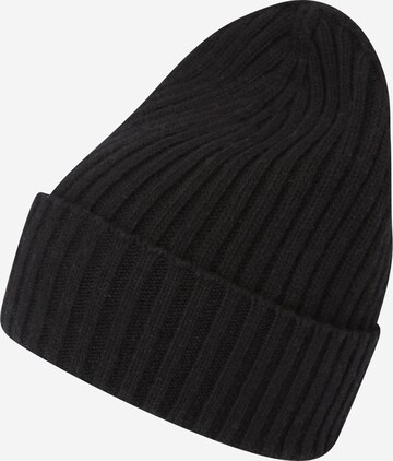 Guido Maria Kretschmer Women Beanie 'Fray' in Black: front