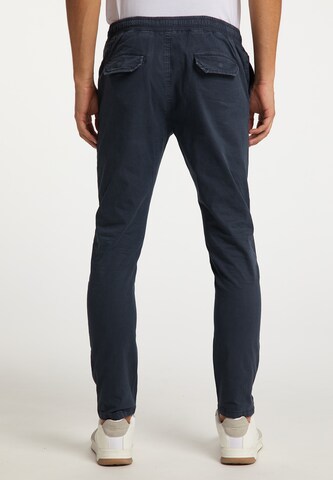 MO Slimfit Chinohose in Blau