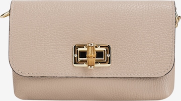 Usha - Mala de ombro em bege: frente