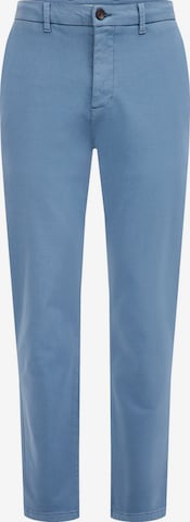 Pantalon chino WE Fashion en bleu : devant