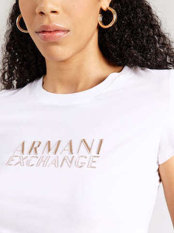 T-shirt ARMANI EXCHANGE en blanc