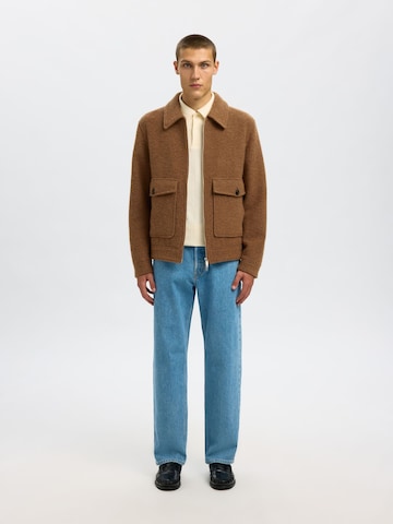 Giacca di mezza stagione di SELECTED in marrone