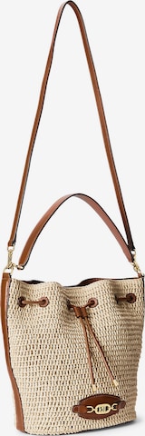 Lauren Ralph Lauren - Mala de bolsa 'ANDIE' em bege: frente