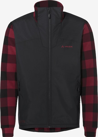 VAUDE Outdoorjas 'Minaki' in Zwart: voorkant