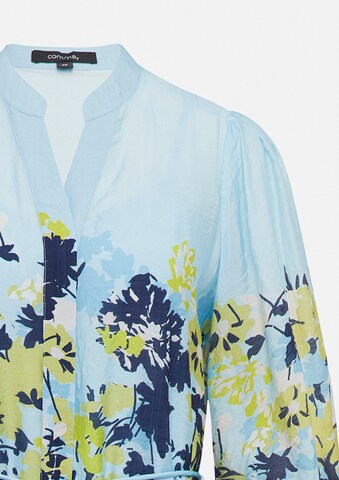 COMMA Jurk in Blauw