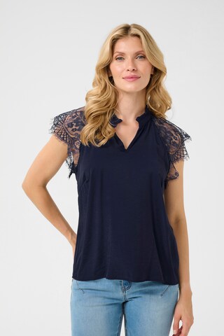 Camicia da donna 'CR Nola' di Cream in blu: frontale