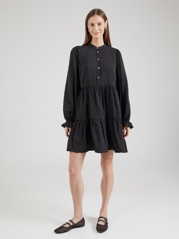 Robe-chemise 'Nessa' PIECES en noir : devant
