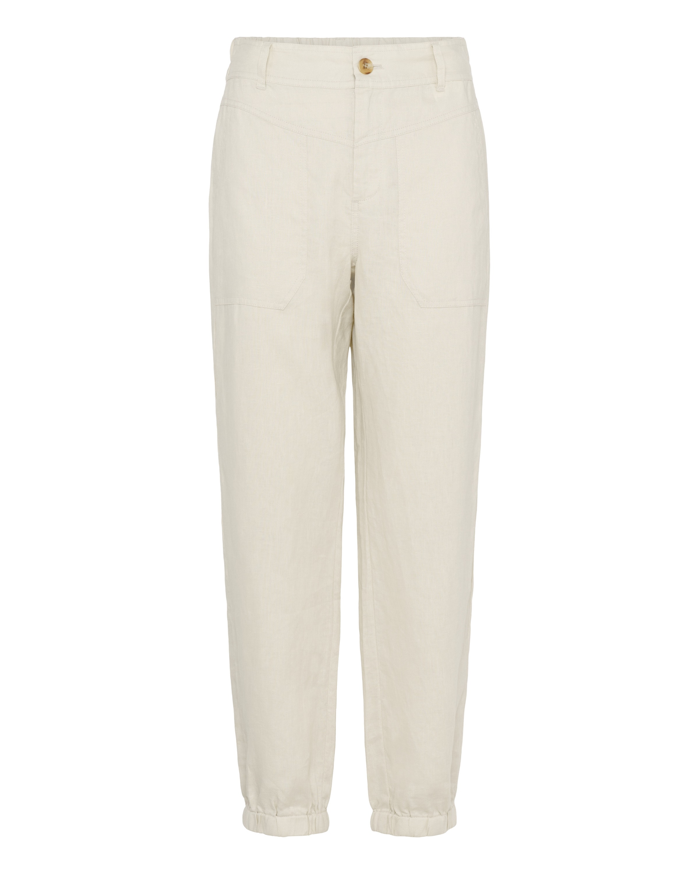 Part Two Broek 'ShenasPW' in Beige: voorkant
