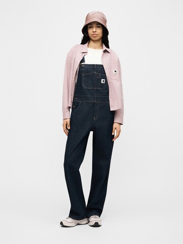 Carhartt WIP Loosefit Latzjeans in Blau