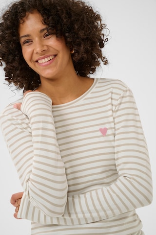 Kaffe T-Shirt 'KALiddy' in Weiß