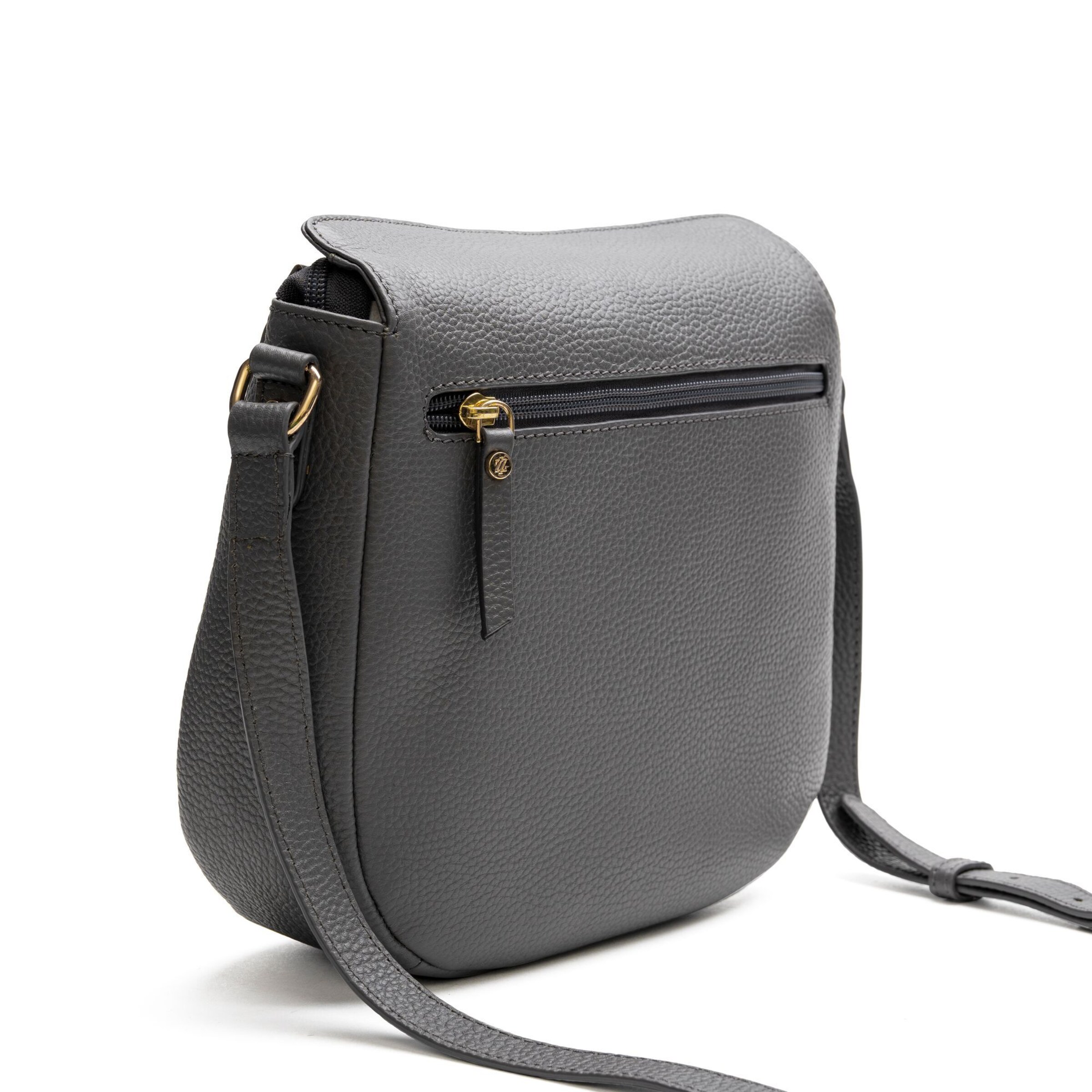 Borsa a tracolla di Lazarotti in grigio