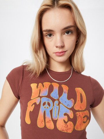 BDG Urban Outfitters Tričko – hnědá