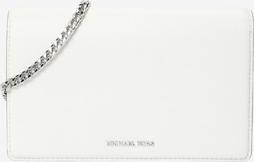MICHAEL Michael Kors Clutch in White: front
