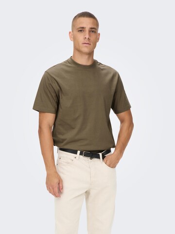 Only & Sons - Camiseta 'Fred' en verde