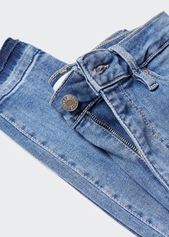 MANGO Skinny Jeans 'Newanne' in Blau
