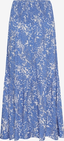 Jupe 'CRTiah' Cream en bleu : devant