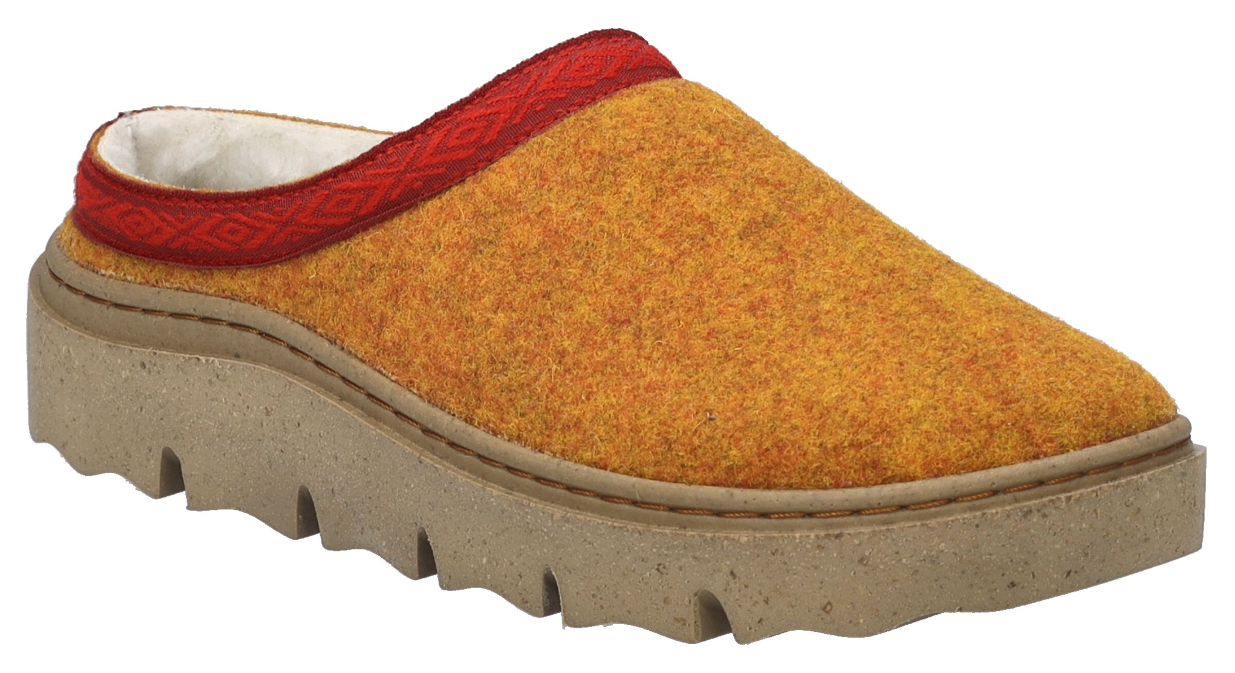JOSEF SEIBEL Hausschuh in Orange: Vorderseite