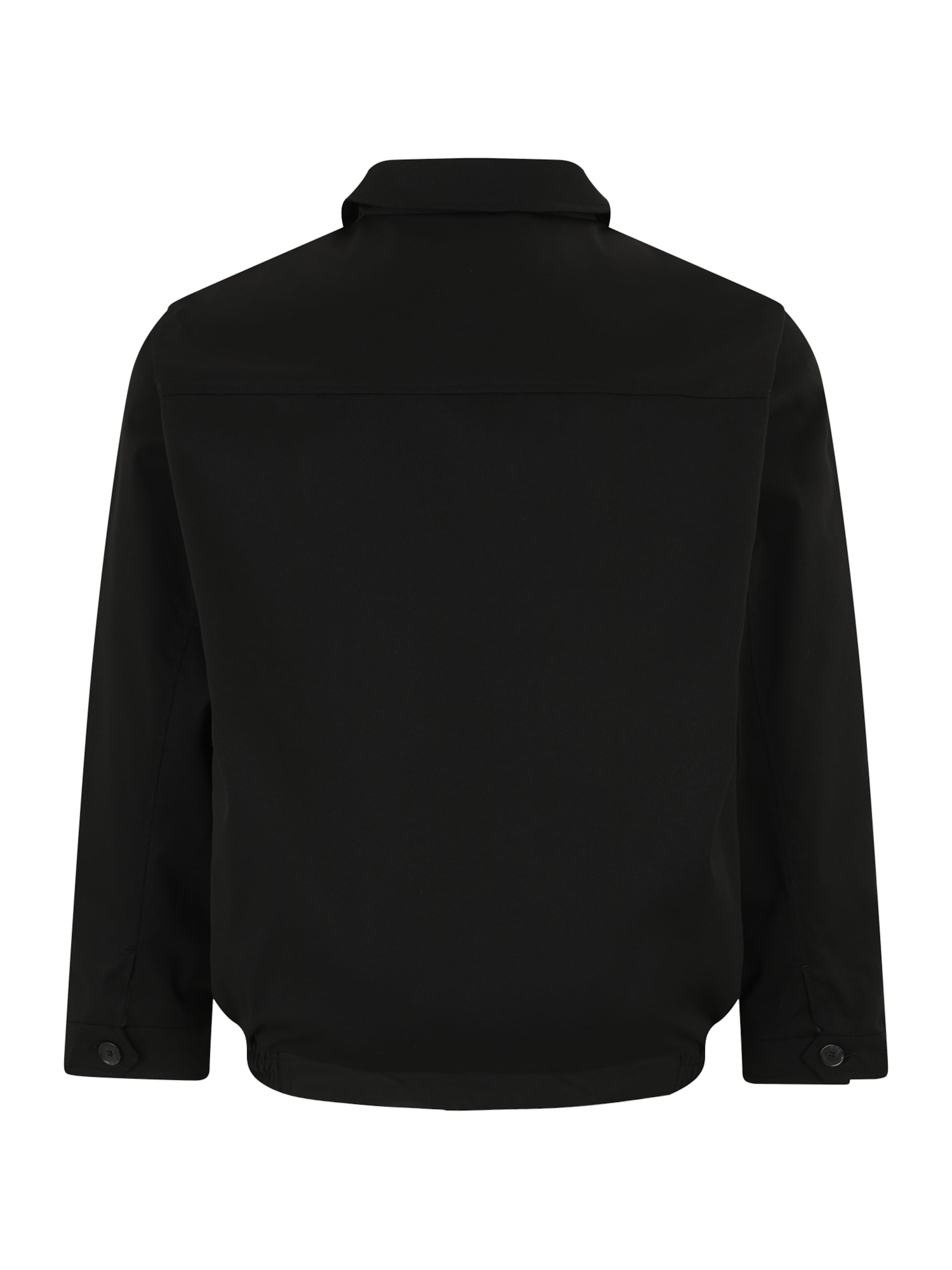 Jack & Jones Plus Prechodná bunda 'JORISLINGTON' - Čierna