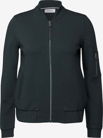 CECIL Between-Season Jacket in Green: front