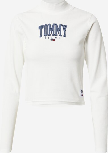 Tricou Tommy Jeans pe fildeş / albastru, Vizualizare produs