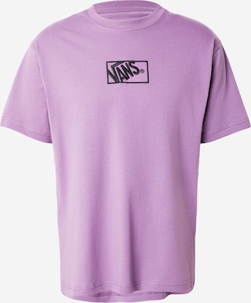 VANS - Camiseta 'Blocked Box' en lila: frente