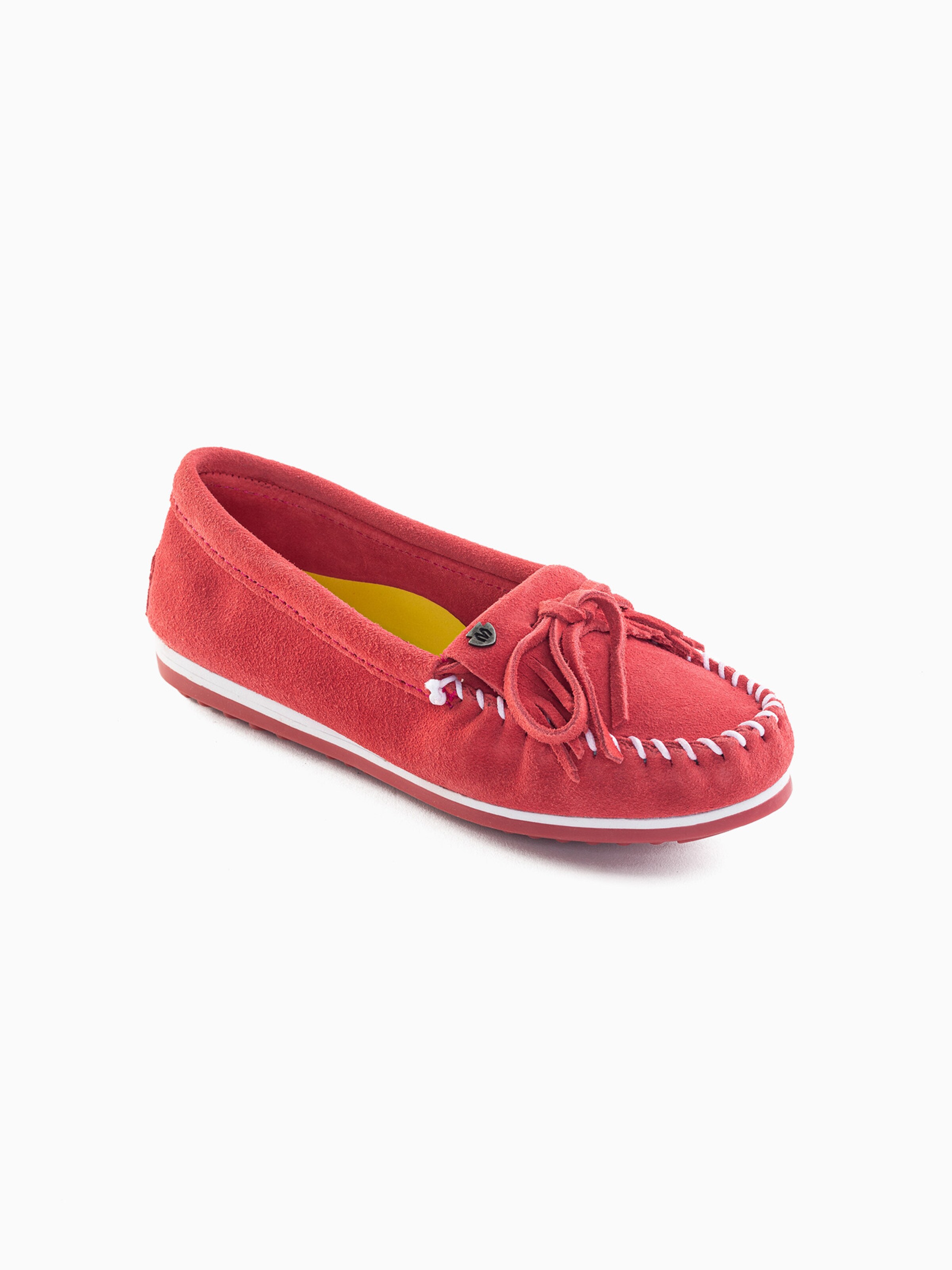 Minnetonka Mokassin 'Kilty plus' in Rot