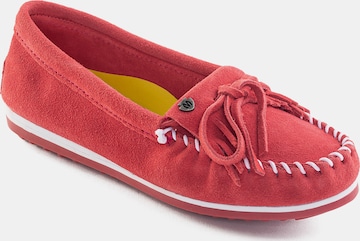 Minnetonka - Mocassins 'Kilty plus' em vermelho