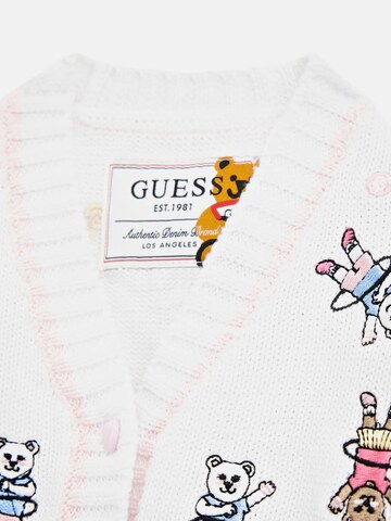 GUESS Knit Cardigan in White