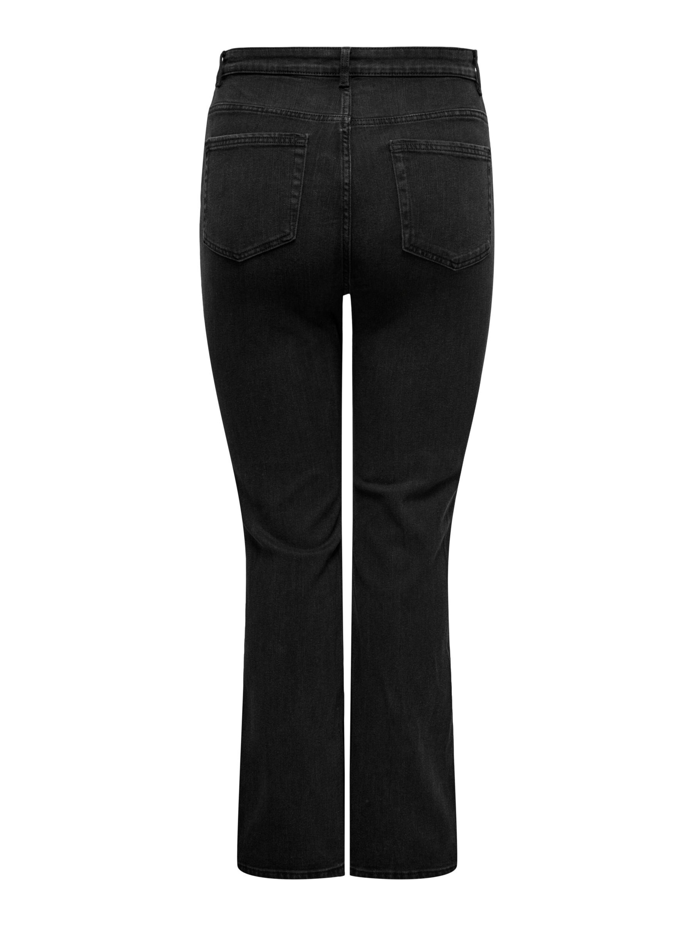 ONLY Carmakoma - Acampanado Vaquero 'CARBilly' en negro