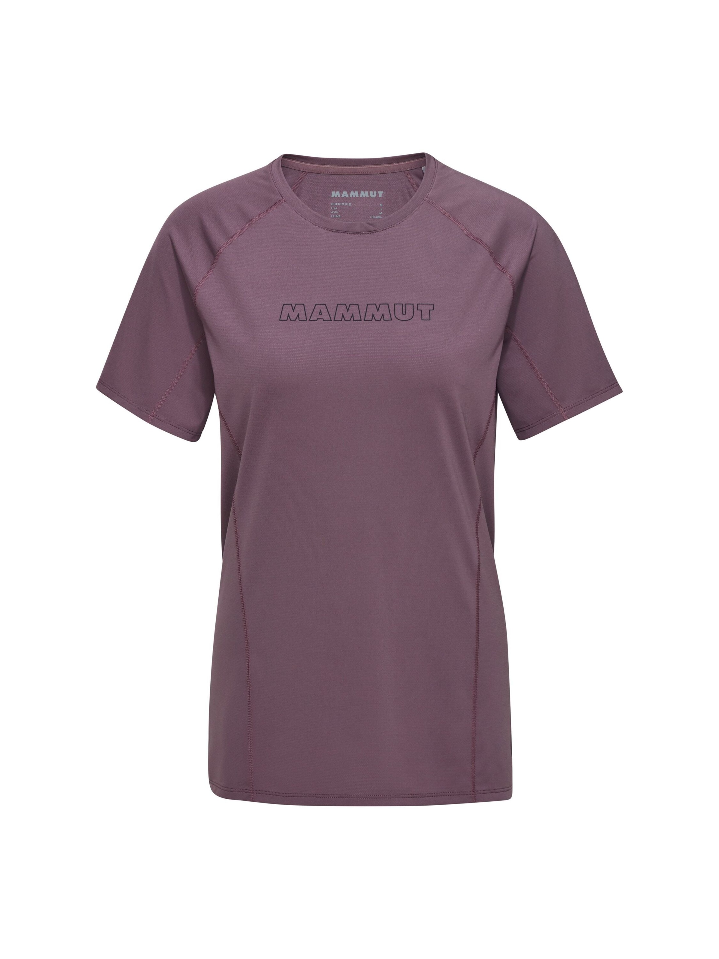 MAMMUT Funktionsshirt ‘Selun’ in Lila: Vorderseite